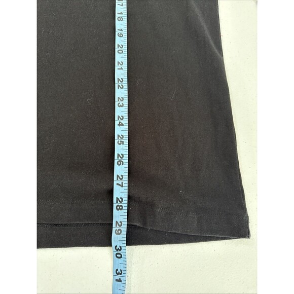 True Religion Jeans T shirt Mens M Black‎ Embroidered Logo Preppy - Picture 8 of 11